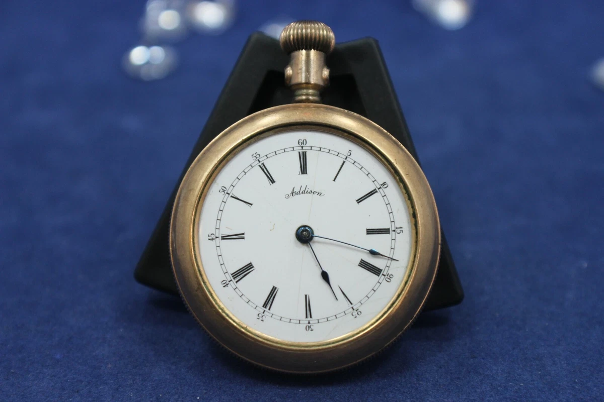 Addison Pocket Watch Gold Filled watch Case Company