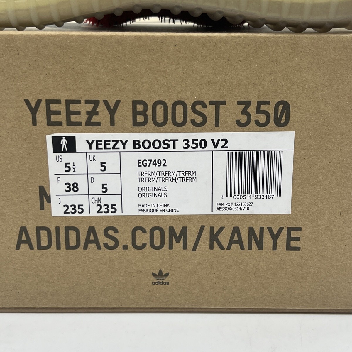yeezys size 5 real