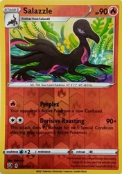 Salazzle 028/163 Battle Styles Reverse Holo Rare