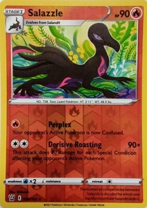 Salazzle 028/163 Battle Styles Reverse Holo Rare