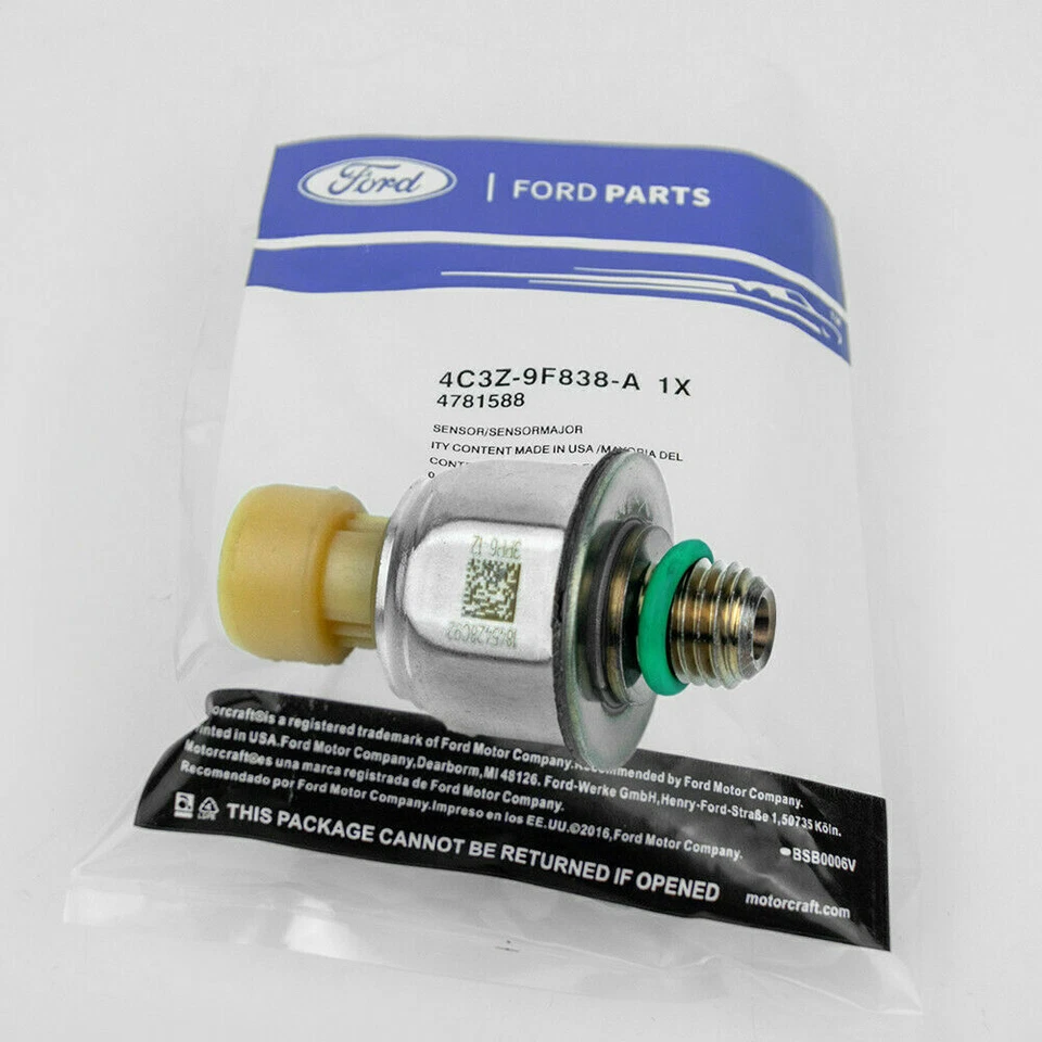 New Genuine Ford 6.0L Diesel Powerstroke ICP Sensor 4C3Z9F838A Fast Shipment Foto 2 de 4