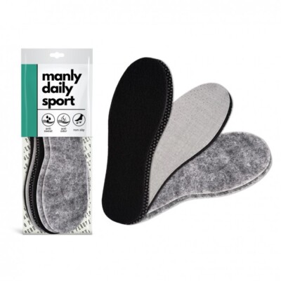 GR. 46   SATZ HERREN SCHUHEINSOHLEN MANLY DAILY SPORT 11W46 PAOLO PERUZZI