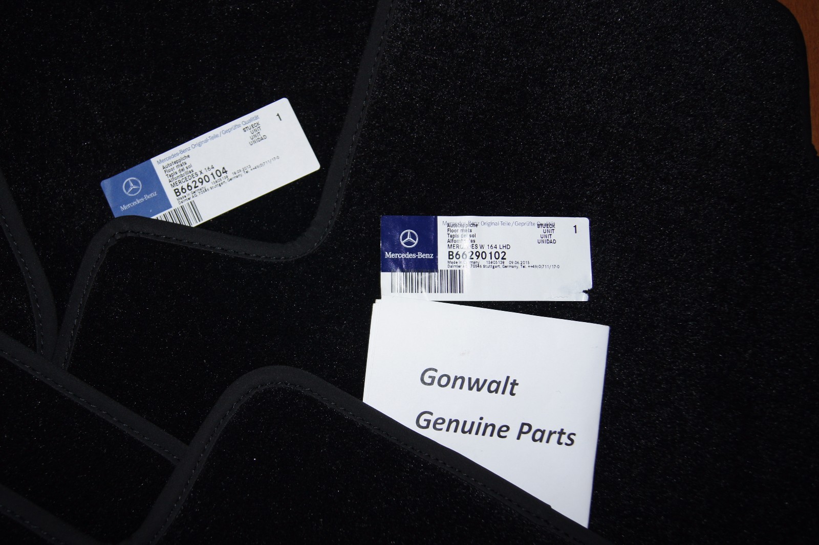 Mercedes Benz Genuine Black Carpeted Floor Mats 07 to 16 GL GL450 GL550 Set of 6 eBay