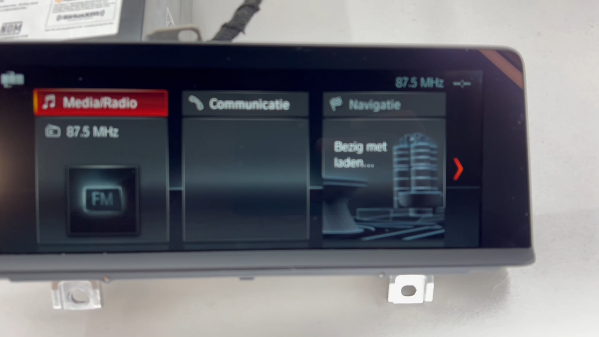BMW NBT EVO Central Information Display Screen LK CID 8.8 LL F20