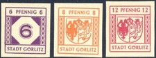 Dt. Lokalausg. Glauchau Mi. 6/8xU, tadellos postfr. gepr. (1350,-&euro;) (8883/38)