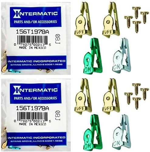 Intermatic 156T1978A Time Switch Tripper Kit - Genuine 2-Pack Trippers - Exclusi