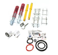 TA Technix Gewindefahrwerk Fahrwerk Inkl. Lift Kit - VW Caddy I, 14 Bj 82-92