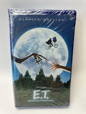 E.T. The Extra Terrestrial VHS 1982, 2002 Clamshell Limited Edition New Sealed