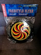 New Sealed Vintage Funky Spiral Psychedelic Design Freestyle Flyer Frisbee
