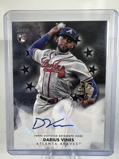 2024 Topps Series 2 Darius Vines RC Baseball Stars Black Parallel Auto /199