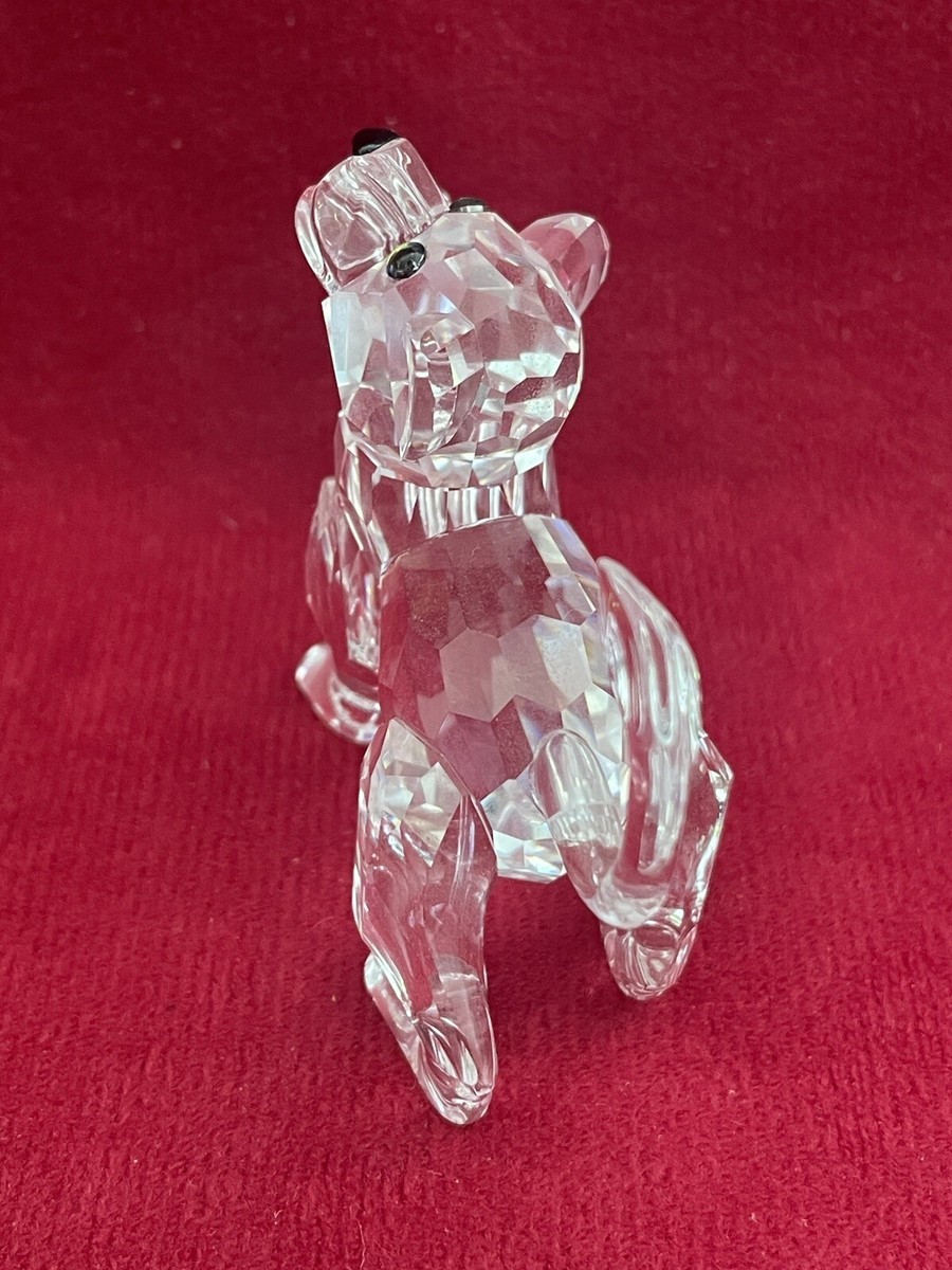 Lion Cub Figurine Swarovski Silver Crystal 7603 NR 000 001