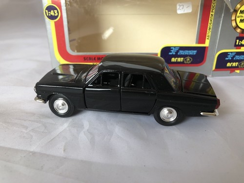 Modellino Macchina GAZ 24 VOLGA. Model Russian Car From 2004. Agat Made In USSR. - Foto 5 di 12