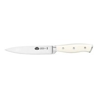 Ballarini Savuto Fleischmesser, 16 Cm Elfenbein-Weiß Glattschliff Ergonomischer