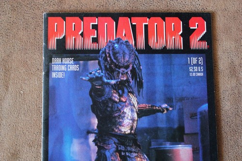 Predator 2 Movie Adaptation #1 & 2 lot Complete Set 1991 Trading Card Insert - Picture 7 of 11