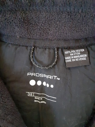 Little boys XS extra small Prospirit black warm pullover sweater with pockets - Picture 4 of 4