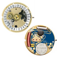 ETA 956.112 Watch Quartz Movement 3 Hands Date At 3/6