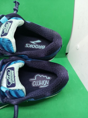 Brooks Womens Adrenaline GTS 18 1202681B495 Blue Running Shoes Sneakers Sz 9.5 B - 第 9/21 張圖片