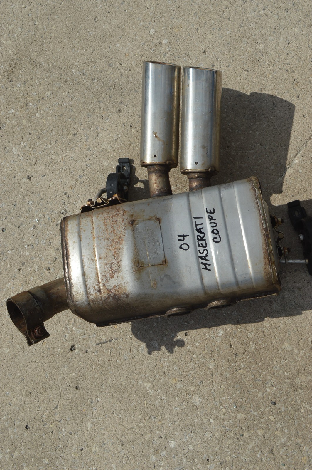 2004 M138 MASERATI GT COUPE LEFT & RIGHT  MUFFLER EXHAUST PAIR