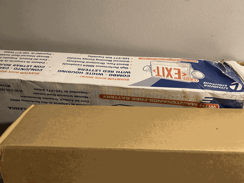 Lithonia Lighting LHQM LED Quantum White LED Exit and Emergency Light Combo - Picture 3 of 7