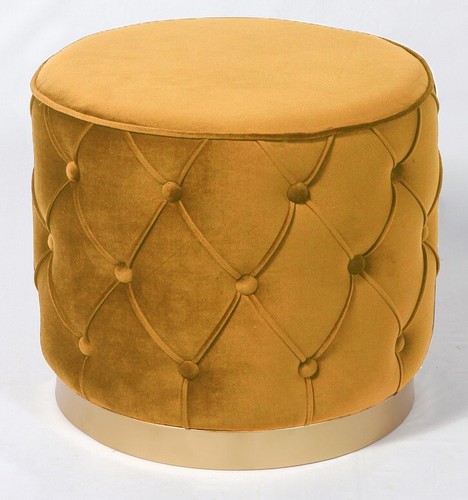 Sunny Decor 1piece premium velvet stool/ottoman seat 48Wx41H - Picture 37 of 38