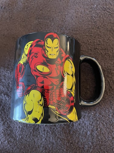 Marvel Comics Iron Man Ceramic Coffee Tea Mug Avengers 20 oz S1L2 - Picture 2 of 8