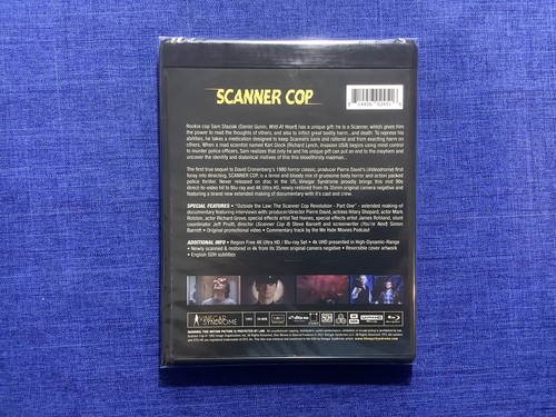 SCANNER COP ( 4K UHD - BLU-RAY) (2 PACK) Brand New Sealed Region Free - Picture 2 of 2