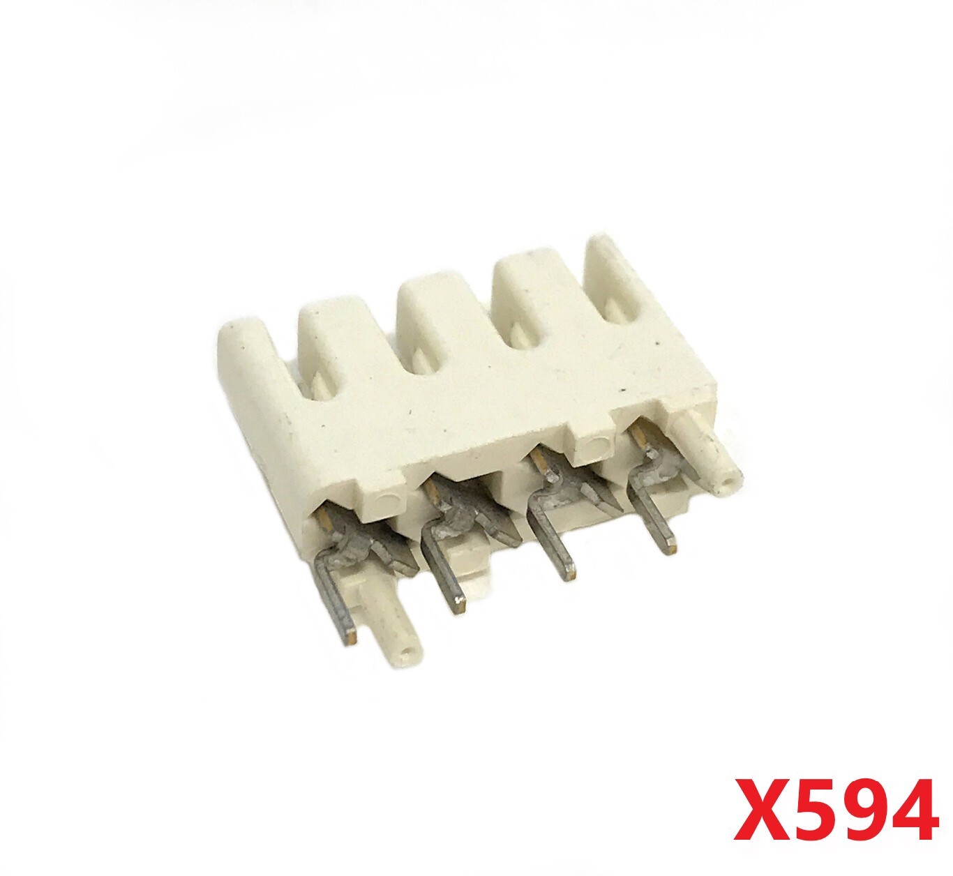 Lot of 594 NEW Wadsworth XL-029A-4B 4-Pin Krone-Style PCB Terminal Blocks