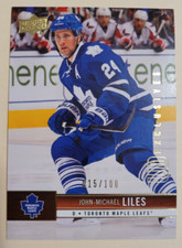 2012-13 Upper Deck Update Exclusives #259 John-Michael Liles 15/100 Toronto