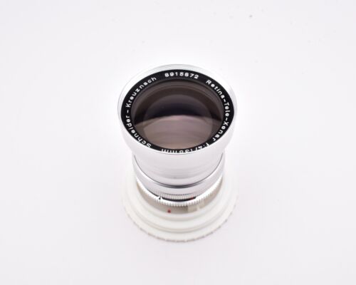 Kodak Schneider Kreuznach Retina Tele Xenar f/4 135mm Lens & Bubble Case (12973) - Picture 1 of 10