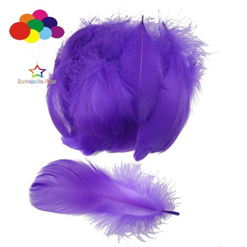Diy 100 Pcs/Lot Colourful Goose feather 4-7cm 1-2 Inch Stage Props Dream Catcher - Picture 119 of 138