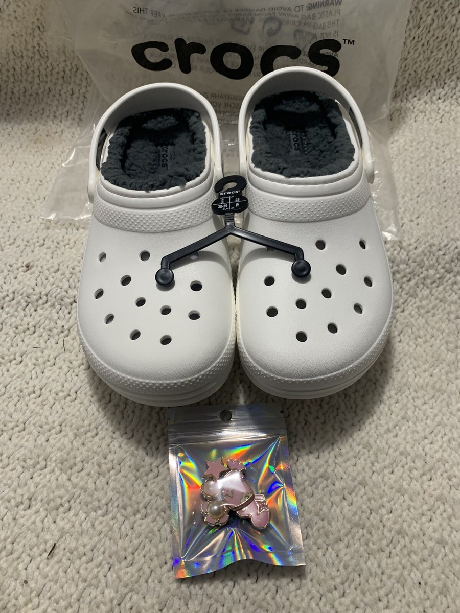 Crocs Shoes Kids Black Lined Crocs NWT CROCS Classic Lined Clog