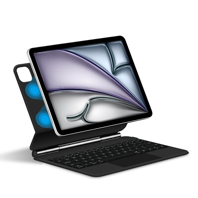 Magic Keyboard For iPad Air 11 inch M3 2025 M2 A3266 A3267 Pro Smart Cover Case