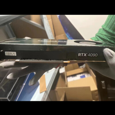 Geforce RTX 4090 Founders Edition TDP-450W Dual width GPU 24GB