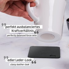 silwy Magnet Porzellantasse, 270ml, 2er Set, Camping-Design – Bild 5