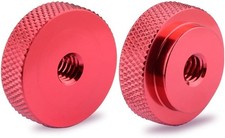 1/4"-20 Female Thumb Wheel Lock Nut Adapter 2 Pieces - 1490