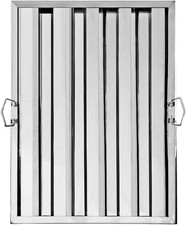 New Star Foodservice Stainless Steel Hood Filter 20 x 25 Inch