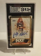 Gigi Dolin - Topps Chrome NXT Gold Refractor Autograph /50 - SGC 10/9.5