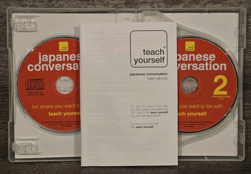 Teach Yourself Japanese Conversation 3 Cds + Guidebook...Free Shipping! - Picture 2 of 4