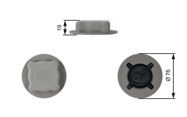 Gates Verschlussdeckel, KüHlmittelbehäLter FüR Volvo-image