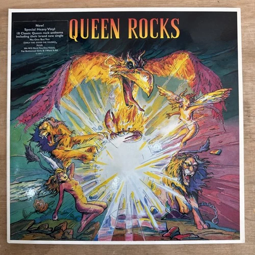 Queen Queen Rocks 1997 Double Vinyl LP Album UK 1st Press Parlophone