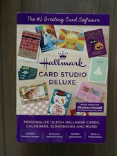Hallmark Card Studio Software - Create Custom Cards Calendars Scrapbooks  More
