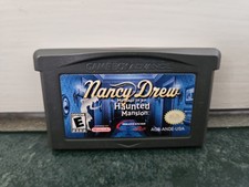 Nancy Drew Message in a Haunted Mansion Nintendo GameBoy Advance 2001 GBA