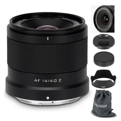 Viltrox 14mm F4 Full Frame Auto Focus Ultra Wide Angle Lens for Nikon Z Z6 Z8 Z9
