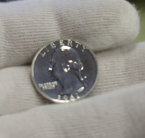 1961 US Proof Silver Washington Quarter 25c..
