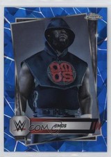2025 Topps Chrome WWE Sapphire Edition Omos #53 19c6