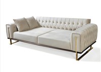 Sofa Dreisitzer Polster 3 Sitzer Sofas Design Luxus MöBel Textil Couchen Neu