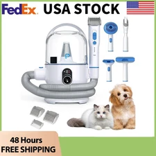 5-in-1 Dog Grooming Vacuum Suction 99%Hair,Pet Grooming Vacuum,Pet Grooming Kit