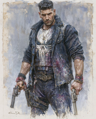 8x10 Character Illustration Art Print - 579973596