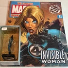 Eaglemoss Marvel #41 Invisible Woman Figure and Magazine
