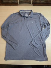 johnnie o Prep-formance polo Long Sleeve Mens Size Large